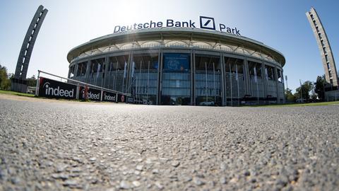 Der "Deutsche Bank Park" in der Außenansicht.