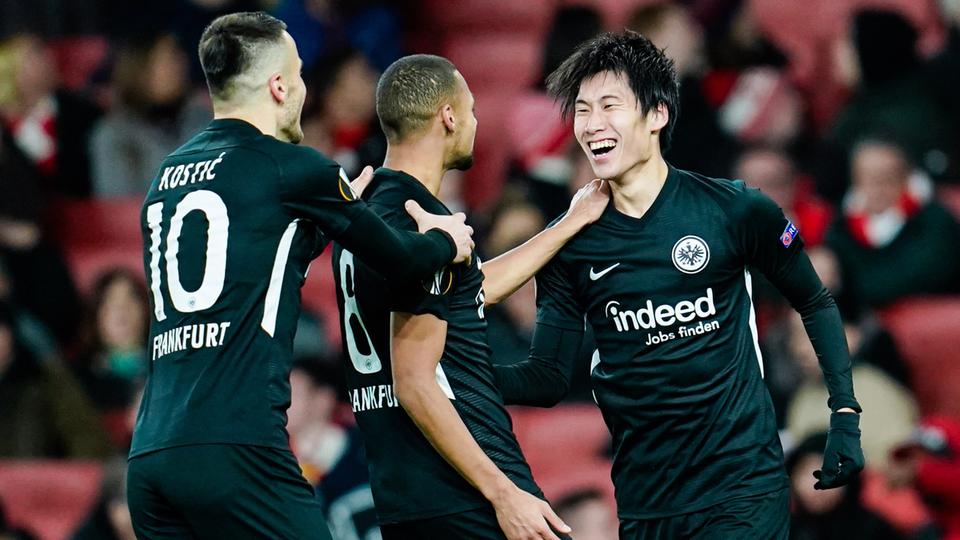 Frankfurt besiegt Arsenal - Kamada-Show bei Eintracht-Comeback