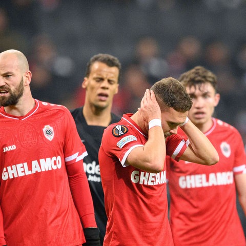 Eintracht Antwerpen Böller