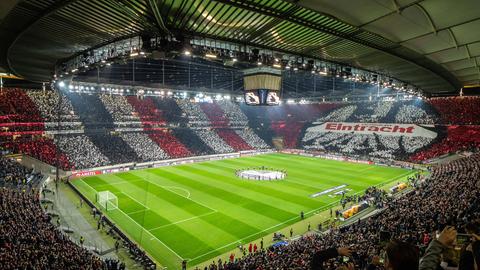 Die Choreo der Eintracht