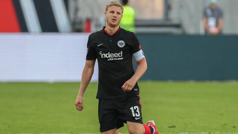 Eintracht-Abwehrchef Martin Hinteregger stand bislang in jedem Pflichtspiel auf dem Feld.