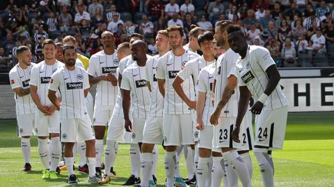 Die Mannschaft von Eintracht Frankfurt