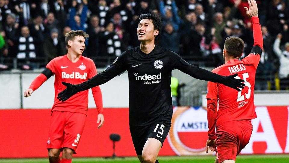 Kamada-Show: Eintracht Frankfurt fertigt RB Salzburg ab