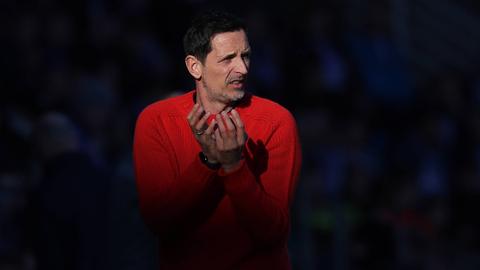 Eintracht-Trainer Dino Toppmöller.