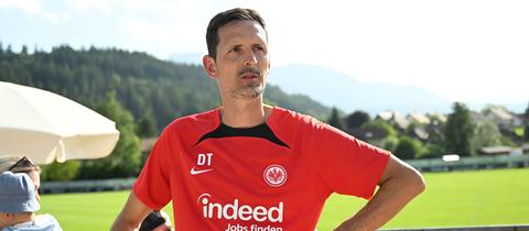 Dino Toppmöller von Eintracht Frankfurt in Windischgarsten