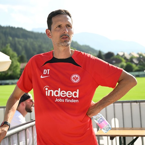 Dino Toppmöller von Eintracht Frankfurt in Windischgarsten
