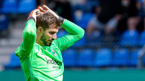 Eintracht-Torhüter Kevin Trapp sprach Klartext.