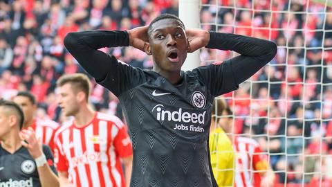 Szene aus Eintracht gegen Union