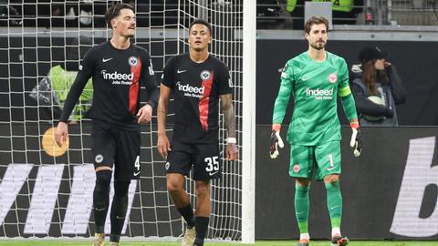Enttäuschung bei Robin Koch, Tuta und Kevin Trapp