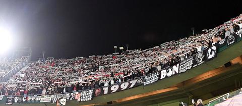 Eintracht-Fans auf Europa-Pokal-Reise