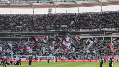 Eintracht Fans gegen Hertha 