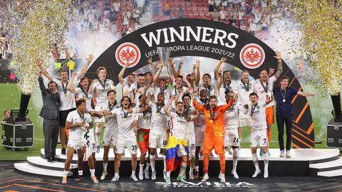 Eintracht Cup Celebration