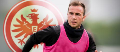 Mario Götze läuft künftig für die Eintracht auf. 