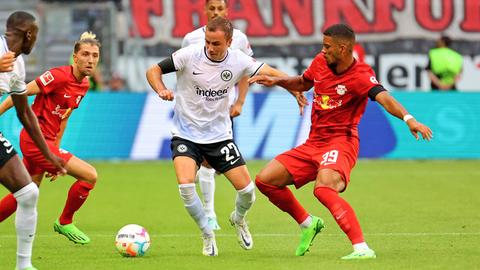 Mario Götze beim Sieg gegen Leipzig.