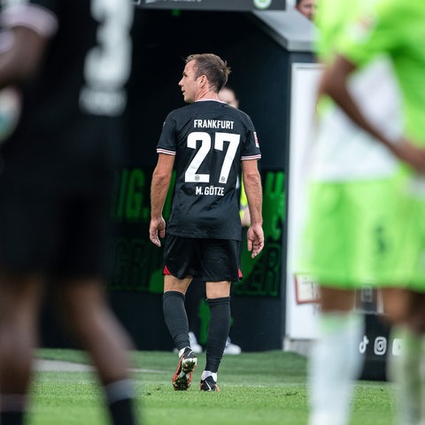 Mario Götze muss vom Feld.