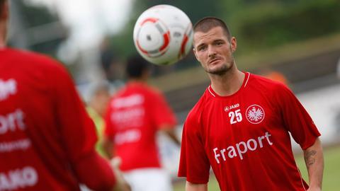 Marcel Heller 2010 bei der Eintracht