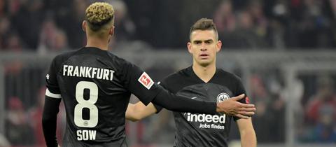 Sow und Borre von Eintracht Frankfurt