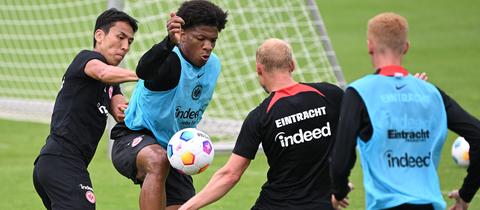 Training von Eintracht Frankfurt