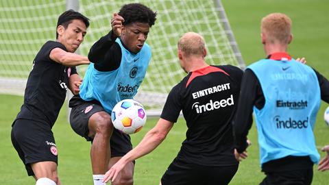 Training von Eintracht Frankfurt