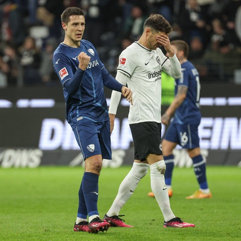 Alario von Eintracht Frankfurt ist frustriert