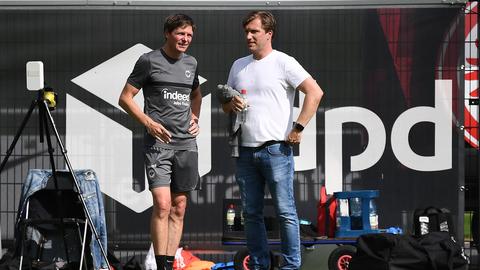 Oliver Glasner und Markus Krösche