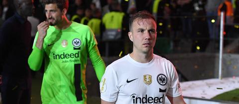 Trapp und Götze von Eintracht Frankfurt