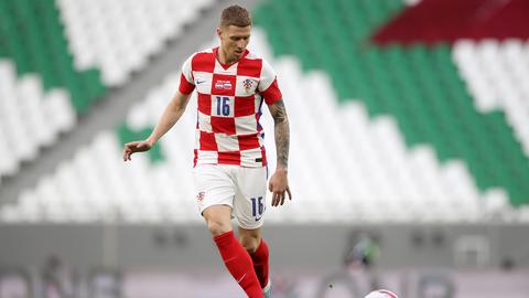 Kristijan Jakic im Tirkot der kroatischen Nationalmannschaft