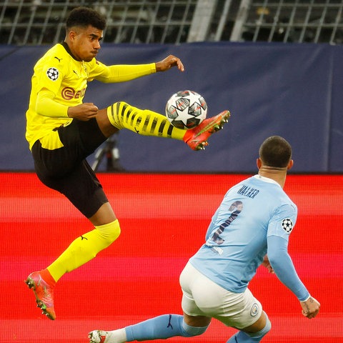 Ansgar Knauff im Trikot des BVB