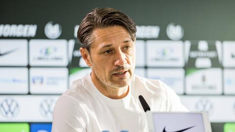 Niko Kovac bei einer Pressekonferenz