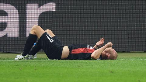 Sebastian Rode von Eintracht Frankfurt verletzt sich