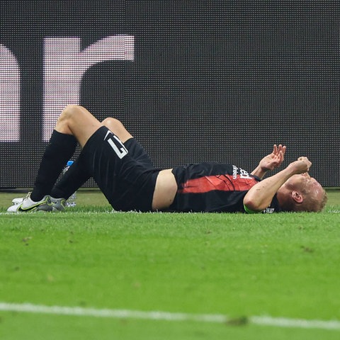 Sebastian Rode von Eintracht Frankfurt verletzt sich
