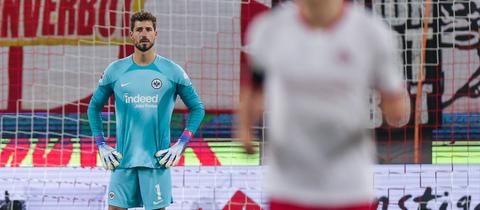 Frust bei Kevin Trapp von Eintracht Frankfurt