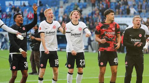 Junge Eintracht-Spieler