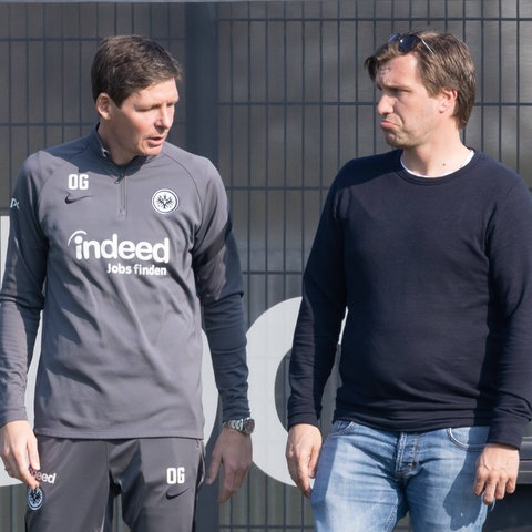 Eintracht Frankfurt Oliver Glasner Markus Krösche