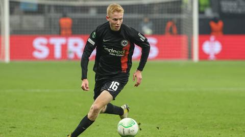 Hugo Larsson von Eintracht Frankfurt