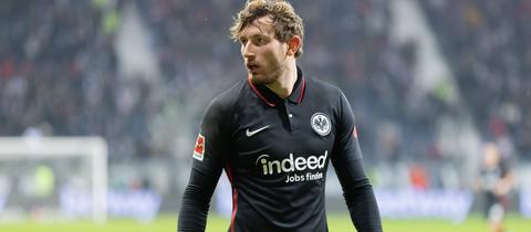 Christopher Lenz kam bislang nur selten zum Einsatz bei der Eintracht.