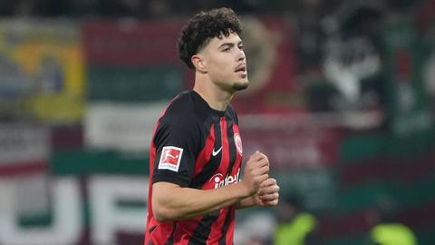 Nacho Ferri von Eintracht Frankfurt im Spiel gegen Augsburg