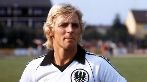 Norbert Nachtweih bei der Eintracht. 
