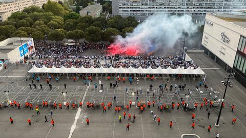 Fans Olympique Marseille