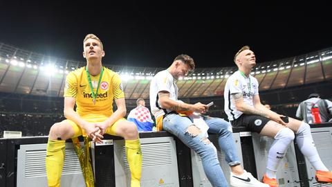 Impressionen vom Pokalsieg der Eintracht