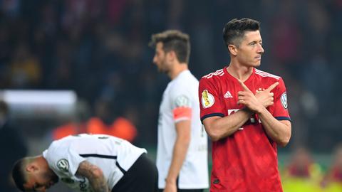 Impressionen vom Pokalsieg der Eintracht