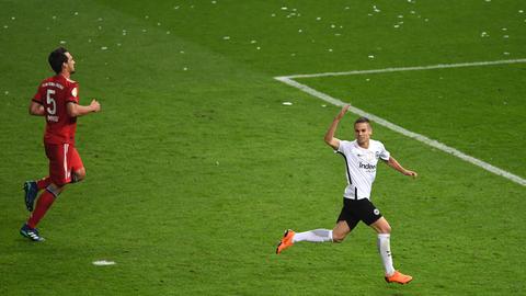 Impressionen vom Pokalsieg der Eintracht