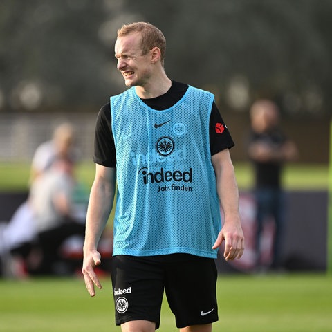 Sebastian Rode im Training