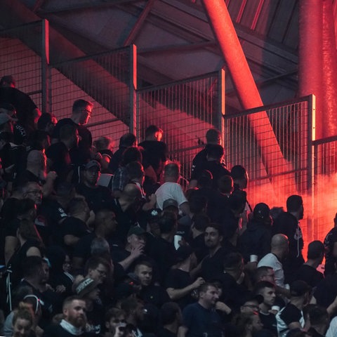 Eintracht Frankfurt Fans Olympique Marseille