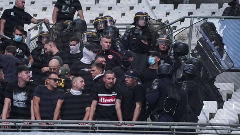 Eintracht Fans Marseille