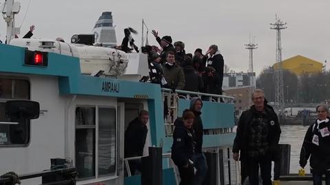 Eintracht Fans Helsinki still