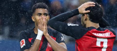 Eintracht Frankfurt gegen Borussia Dortmund