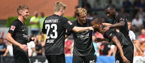Eintracht Frankfurt Jubel