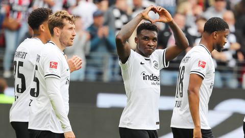 Eintracht Frankfurt Buta Jubel
