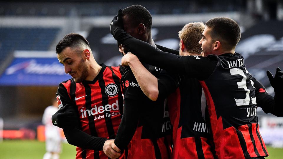 Eintracht Frankfurt Jubel Köln